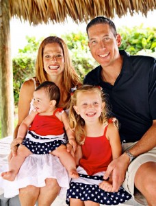 Tricia Klein, Jeff Klein, Taylor Klein (age: 3), Addison Klein (age: 8 mo.)